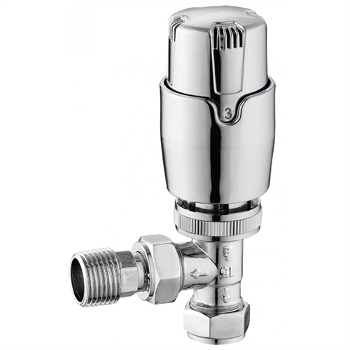 Thermostatic Radiator Valves (pair) - Chrome